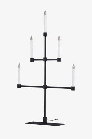 Venture Home - Bordslampa Avoriaz - Svart - Adventsljusstakar - Från Homeroom