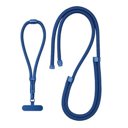 3-i-1 Justerbar Telefon-Lanyard med Stålklemme Konvertibel Hals Skulder Håndleddsstropp Universell Telefon-Lanyard for Daglig Matcha Grønn(h})