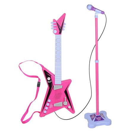 Guitar & Mikrofon Legetøjssæt