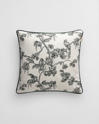 GANT - Putetrekk i sateng med tretrykk tartan green