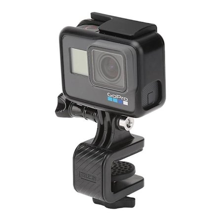 Camera Bike Surfboard Skateboard Mount For Gopro Lightweight Aluminium Alloy Plastic Bike Camera Support Holder Bracket (black)