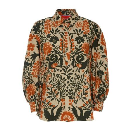 La DoubleJ, Poet Shirt Pomarańczowy, Kobieta, Rozmiar: S