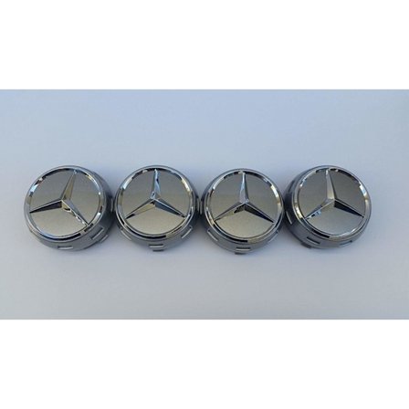 MB33 - 75MM 4-pack Centrumkåpor Mercedes Benz
