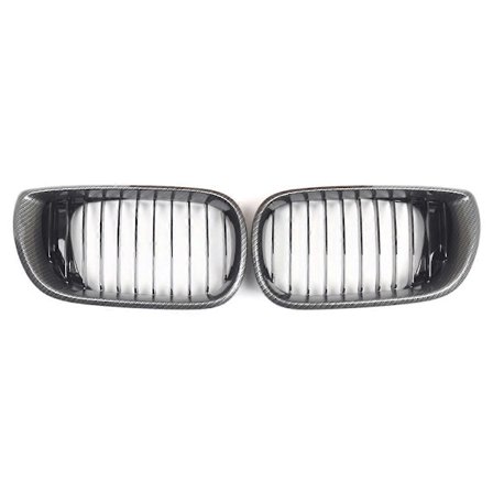 Främre stötfångare njure grill racing grill för 3-serie E46 Sedan Touring 4-dörrars 2002-05 främre mesh grill 51137030545