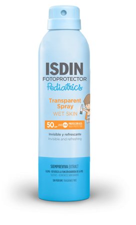 Transparent Spray Wet Skin Pediatrics Spf50 250 ml