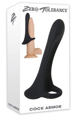 Kjøp Zero Tolerance Vibrating Cock Armor - Penisring med vibrator | God pris