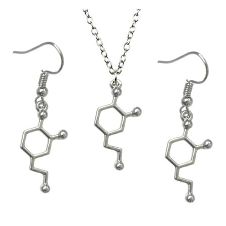 Necklace - Earrings - Set - Dopamine
