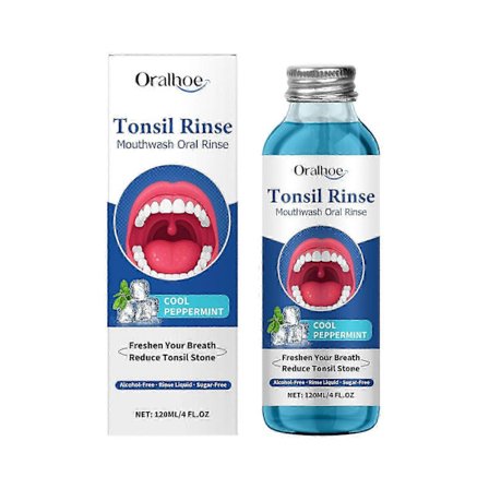 1-3x 120ml Tonsillstenborttagare, Naturlig munskölj för borttagning av tonsillsten, Oral sköljvätska för dålig andedräkt & lindring av torr mun, 