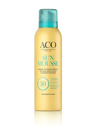 ACO Sun Body Mousse SPF 30 150 ml, Skincare, Solpleje, Solcreme