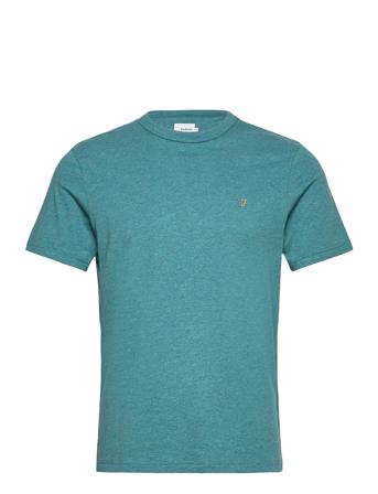 Danny Ss Tee T-shirts Short-sleeved Blå Farah