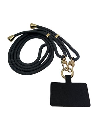Mobile Strap Mobiltilbehør/covers Svart Pipol's Bazaar*Betinget Tilbud
