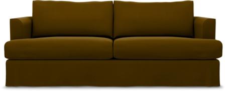 Mio - soffa överdrag till Maison 3-sits soffa, Turmeric, Sammet - Bemz