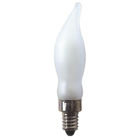 Star Trading - Reservlampe julebelysning E10 240V frostad Hvit