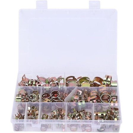 Fjederklemmer, letanvendelig luftslangeklemme, bred anvendelse, brændstofslangeklemme til gasledninger #yg