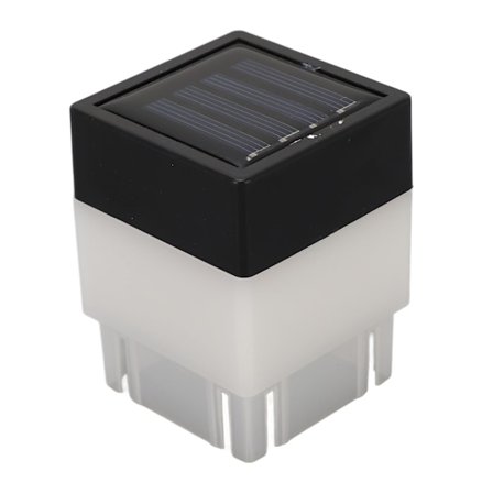 Tolppavalaisin Aurinkokenno LED Lämmin Valkoinen Valo Aita Tolppa Valo Puutarha Terassi