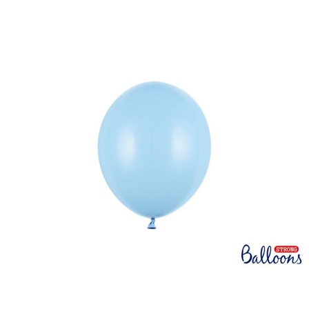 Ljus Blå Ballonger | Starka Ballonger 12cm, 10st ljusblå