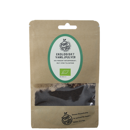 Powerfruits Ekologiskt Vaniljpulver 10 g