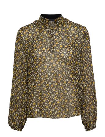 Top Bluse Langærmet Multi/mønstret The Kooples