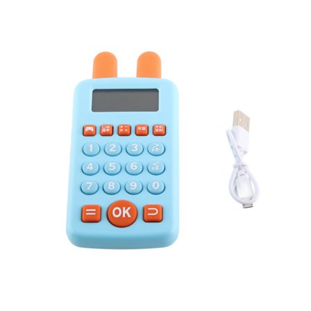 Digital kalkulator med skjerm, grunnleggende læringsmaskin for hjemmeskoleelever