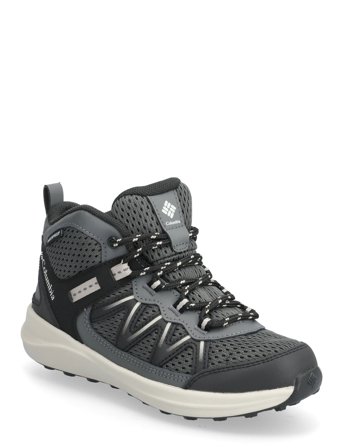 Youth Peakfreak Rush Mid Waterproof Black Columbia Sportswear