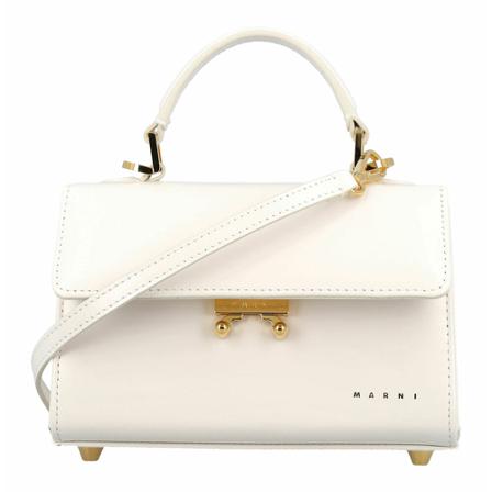 Marni, Women Bags Handbag Bmmp 0114U0P4559 Biały, Kobieta, Rozmiar: ONE Size