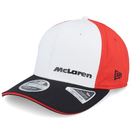 New Era - Motor White adjustable Czapka Z Daszkiem - McLaren F1 24 Monaco 9FIFTY Stretch Snap White/Red/Black Adjustable @ Hatstore