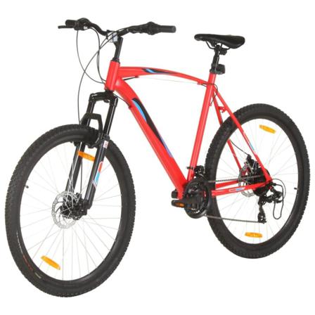 Vidaxl Mountainbike 21 Växlar 29-tums Däck 58 Cm Ram Röd Röd