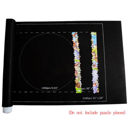 Puzzle Roll Up Mat Jagsaw 1500pack Rolig Spelförvaring