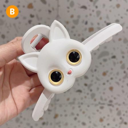 Nytt E Cat Akryl Hårklor Elegant Hårbadklämma Hästsvans Cl