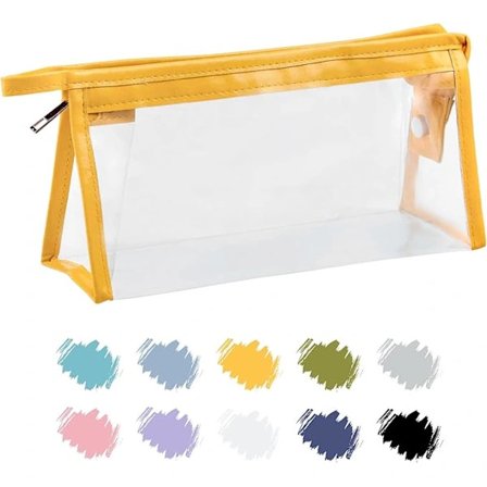 Rektangulært, transparent penalhus for studenter