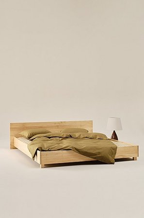 Jotex - Sängynrunko 160 Cm Luonto Luonto - ALLERUM - Osta Sängynrungot Jotex