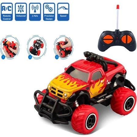 Legetøjsbil - Fjernstyret køretøj - Fødselsdagsgave til drenge i alderen 3 til 5 år