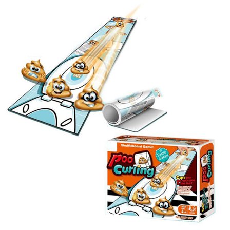 Stol curling bordspill bord curling bowling innendørs fritid