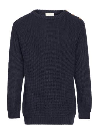Pullover Knit Pullover Marineblå En Fant*Betinget Tilbud