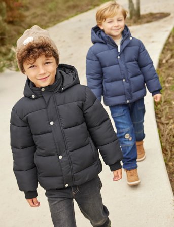 Minymo Quilted Jacket Solid - Black - 134