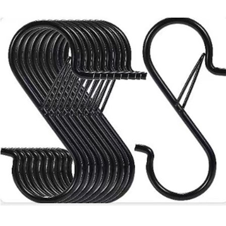 30 st S-krokar för upphängning Rostfria S-hängkrokar S-krokar