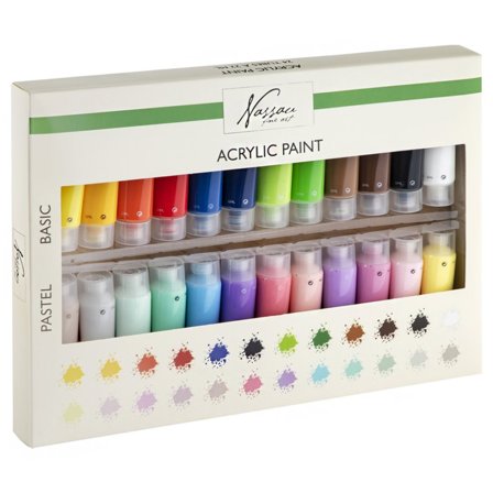 Acrylic Paint 24-set (22 ml)