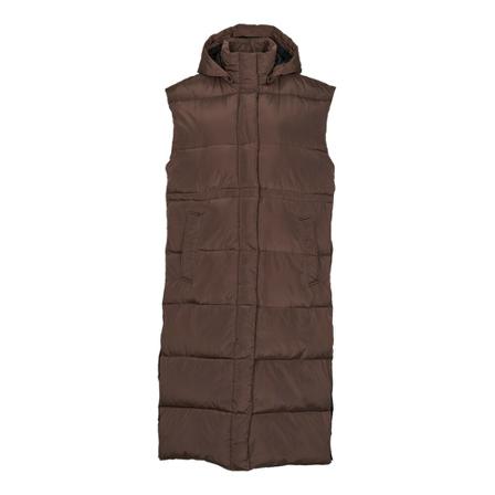 Basic Apparel Dagmar Frakke Vest Brun, Dame