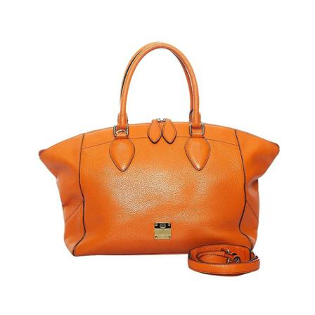 MCM Pre-owned, Pre-owned Handbags Oranje, Dames, Maat:ONE Size