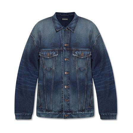 Balenciaga Denim Jakke Blå, Herre