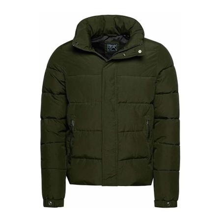 Superdry, Down Jackets Groen, Heren, Maat:S