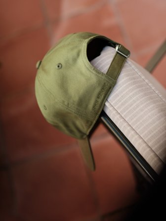 John Henric Men's Green Cotton Baseball Cap Size Onesize
