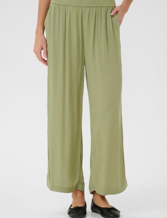Kaffe Kadacia Amber Pants - Khaki green - 34