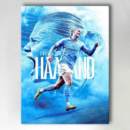 Lerretsbilde / Bilde - Haaland - 40x30 cm - Lerret