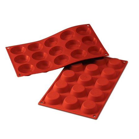 Silikomart Tartlettform SF014' - 'Terrakotta