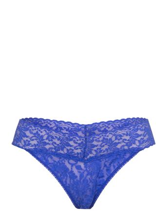 4811-Blac Stringtruse Undertøy Blå Hanky Panky*Betinget Tilbud