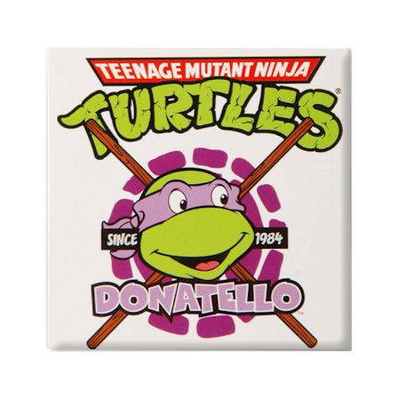 Teenage Mutant Ninja Turtles Donatello Kylskåpsmagnet En Storlek W