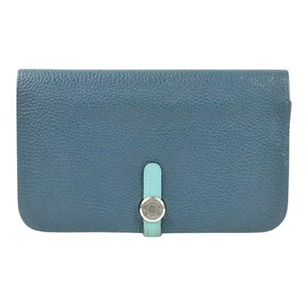 Hermès Vintage Pre-owned Pung Dogon Blå, Dame Vintage Accessories, Størrelse: ONE Size