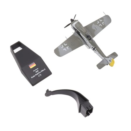 1:72 Støbt jagerflysimulator i metal med stativ