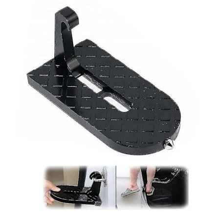 Bil Dørtrin Køretøj Foldestige U-formet Krog Pedal Fodstøtte Multifunktion Nem Adgang Til Tag Med Sikkerhedshammer